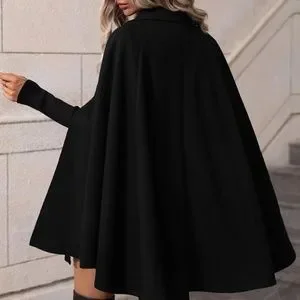 Jackets & Coats | Classic Double Breasted Button Cape Jacket